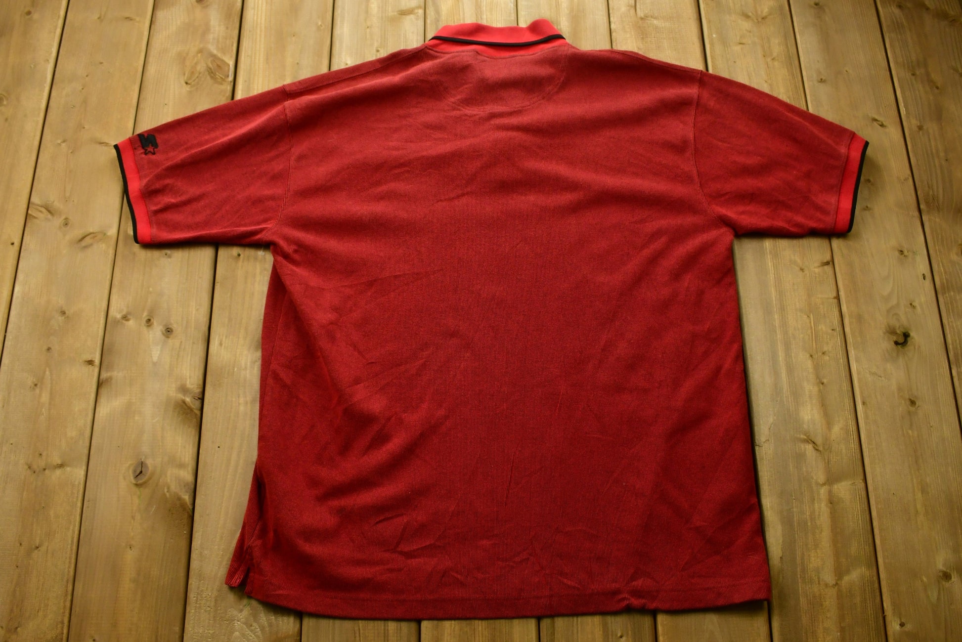 Vintage Wisconsin State Embroidered Starter Polo Shirt