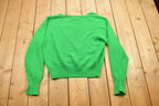 Vintage 1990s Braemar Jeremy Scott Knit Cardigan Sweater