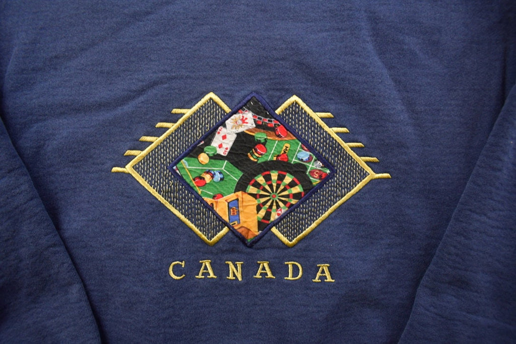 Vintage 1990s Canadian Casino Crewneck Sweatshirt