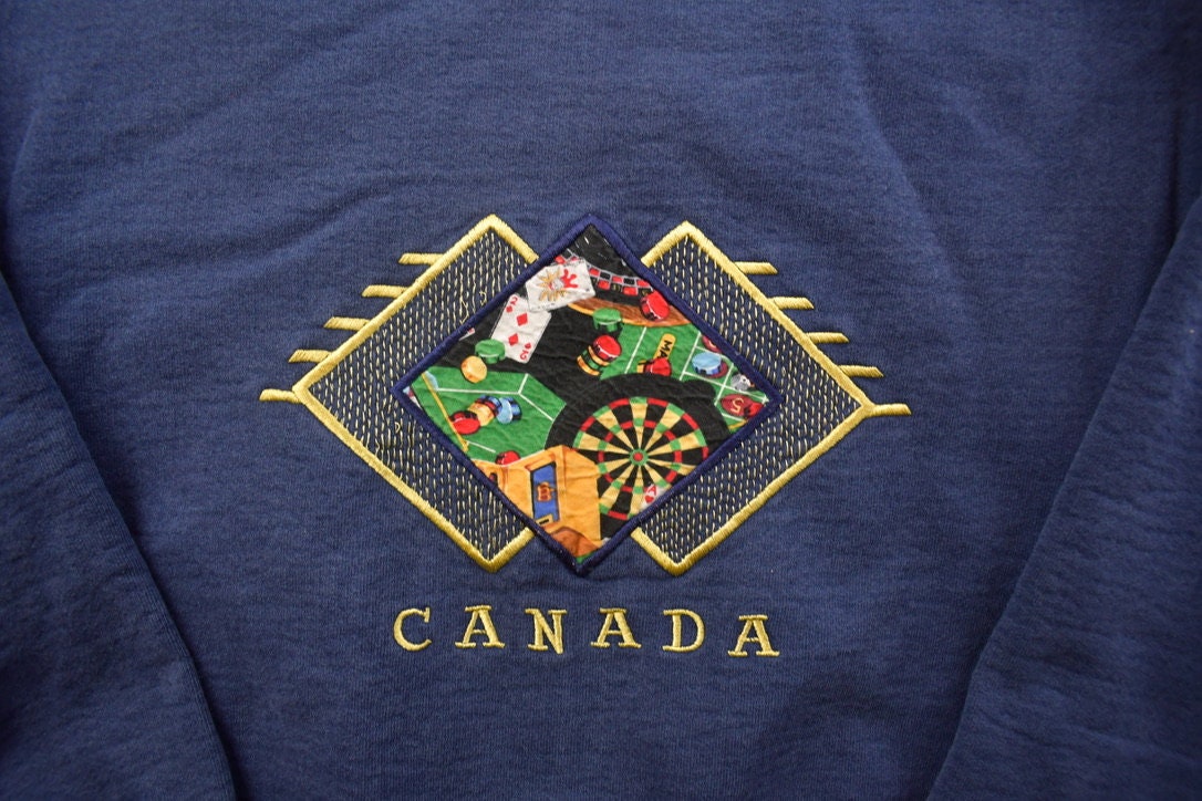 Vintage 1990s Canadian Casino Crewneck Sweatshirt