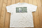 Vintage 1990s Baltimore Inner Harbour Souvenir T-Shirt