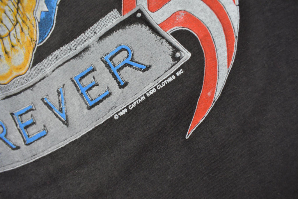 Vintage 1989 Bon Jovi Forever The Brotherhood Tour Band T-shirt