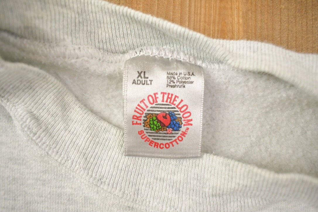Vintage 1990s American Graphic Service Crewneck Sweatshirt