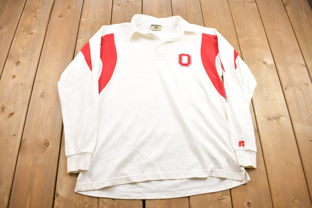 Vintage 1990s Russell Athletic Ohio State Collared Shirt