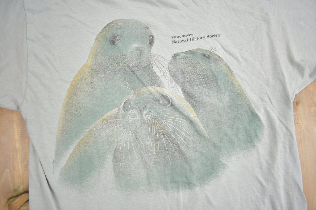 Vintage 1985 Seal Graphic T Shirt