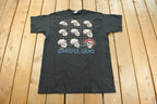 Vintage 1993 The Grateful Dead Evolution Long Strange Trip Liquid Blue Graphic T-Shirt Men's XL