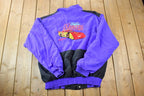 Vintage 1990s Billy Moyer Arizona Sport Shirts Car Racing Windbreaker Jacket