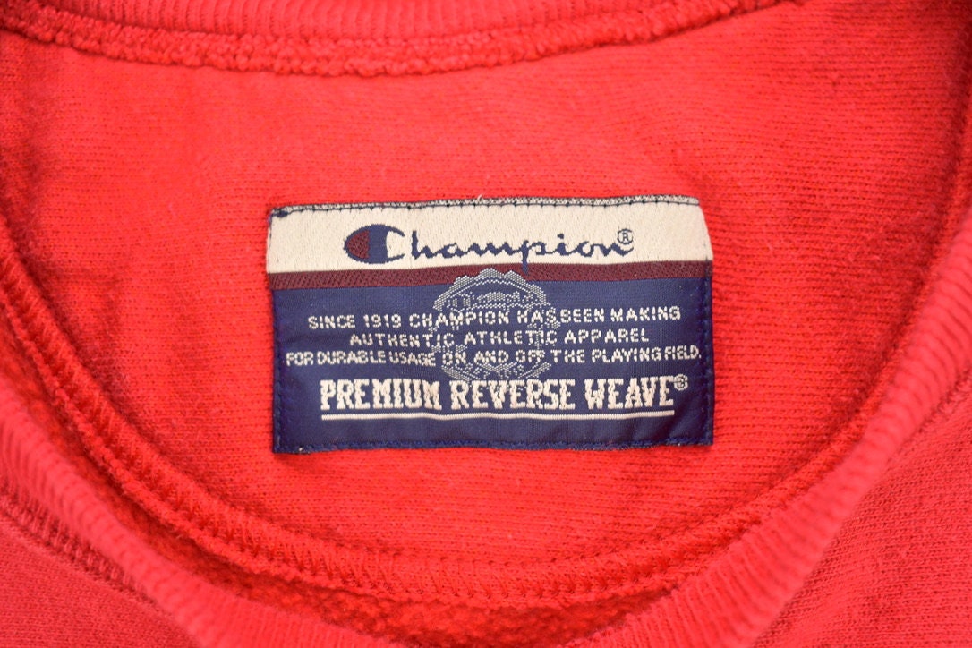 Vintage 1990s University Of Wisconsin Collegiate Basketball Reverse Weave Crewneck