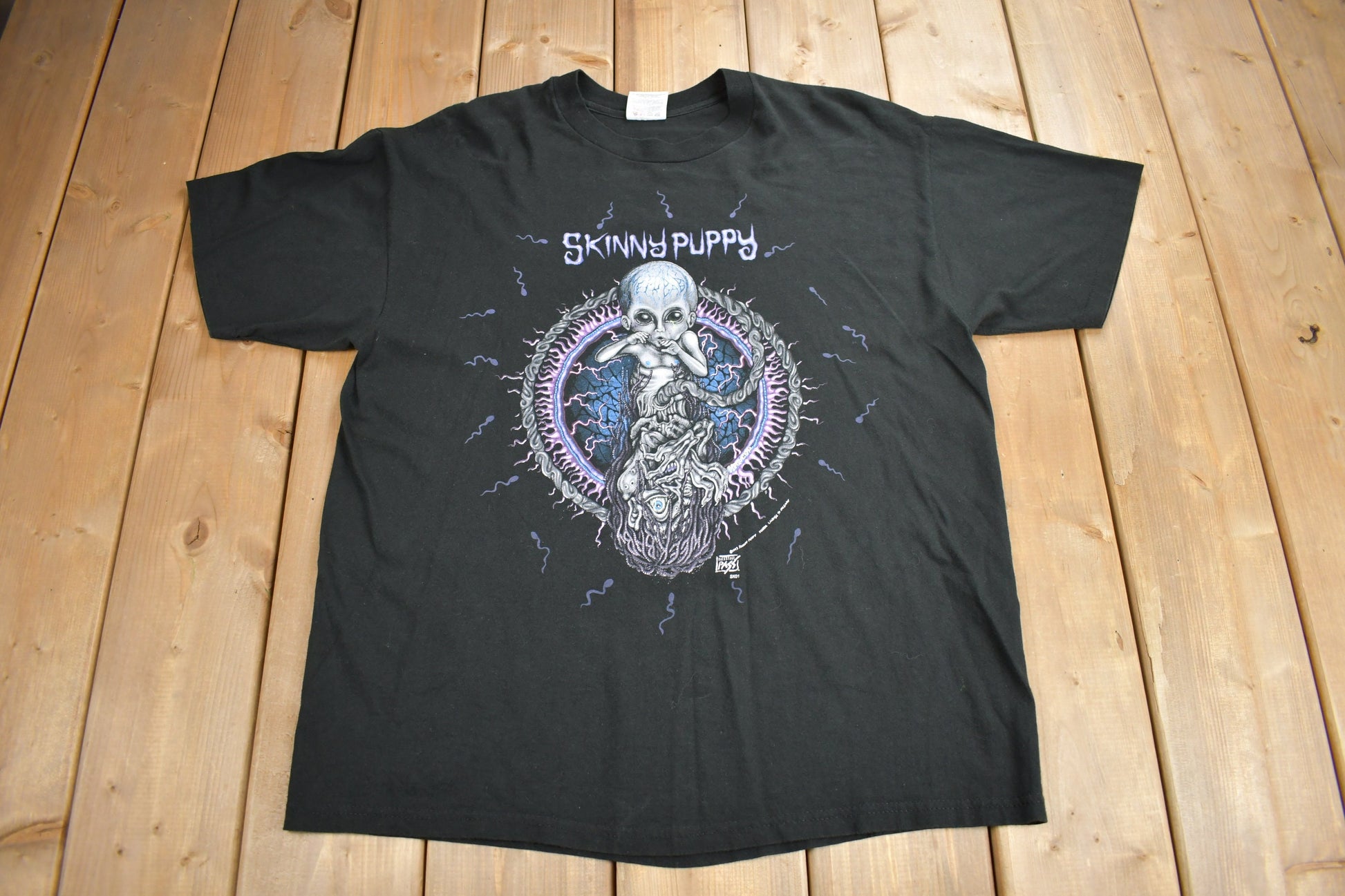 Vintage 1993 Skinny Puppy Band T-shirt