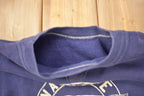 Vintage 1950s Single V Crewneck Sweatshirt Kwanette Club We Serve Racquet Club