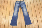 Vintage Deadstock Y2K Miss Me Bedazzled Low Rise Jeans Women's Size 26x31
