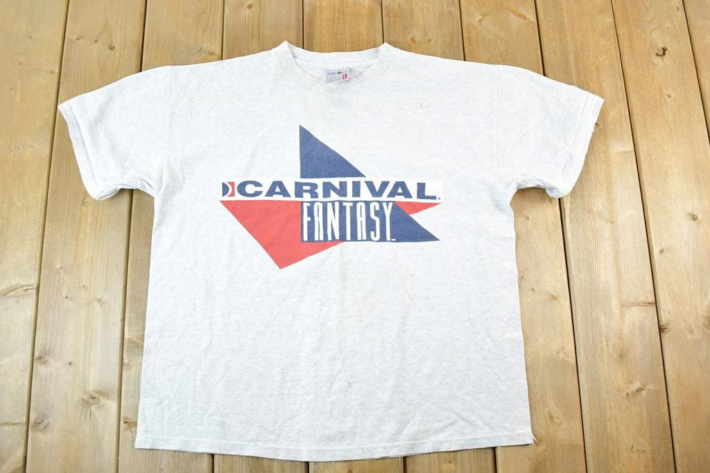 Vintage 1990s Carnival Fantasy Souvenir T-Shirt Mens Oversized Large
