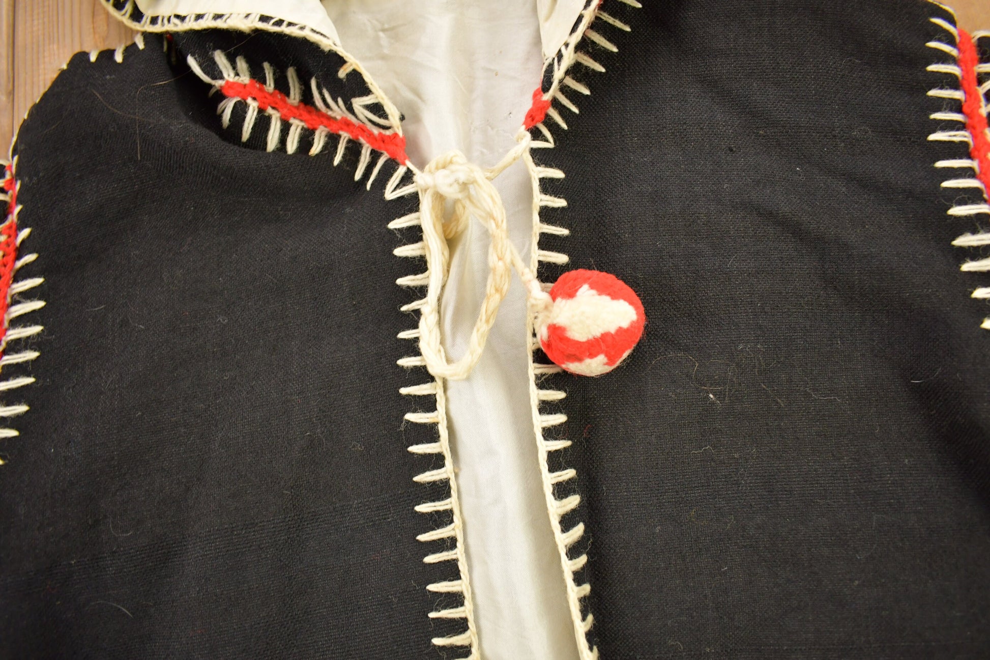 Vintage 1940s Mexican Embroidered Souvenir Jacket