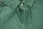 Vintage 1990s Polo By Ralph Lauren Embroidered Ski Bear Long Sleeve Polo Shirt