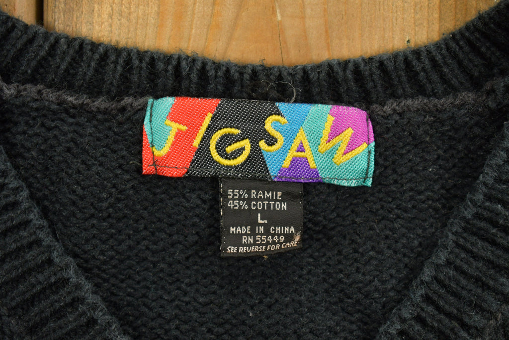 Vintage 90's Jigsaw Knitted Sweater Vest