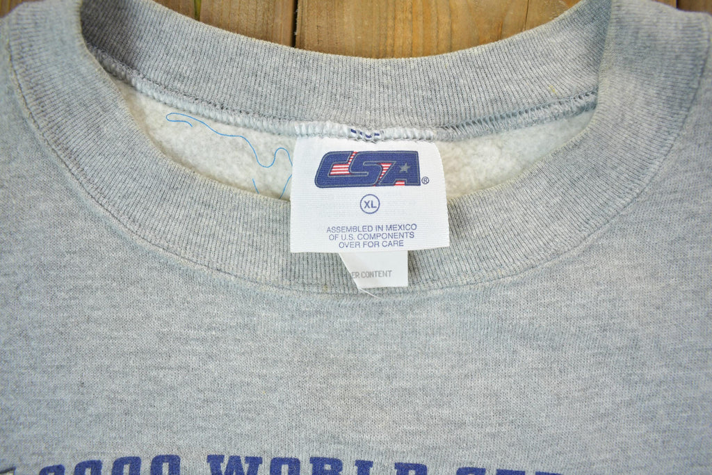 Vintage 1990s New York Yankees Subway Series MLB Baseball Crewneck