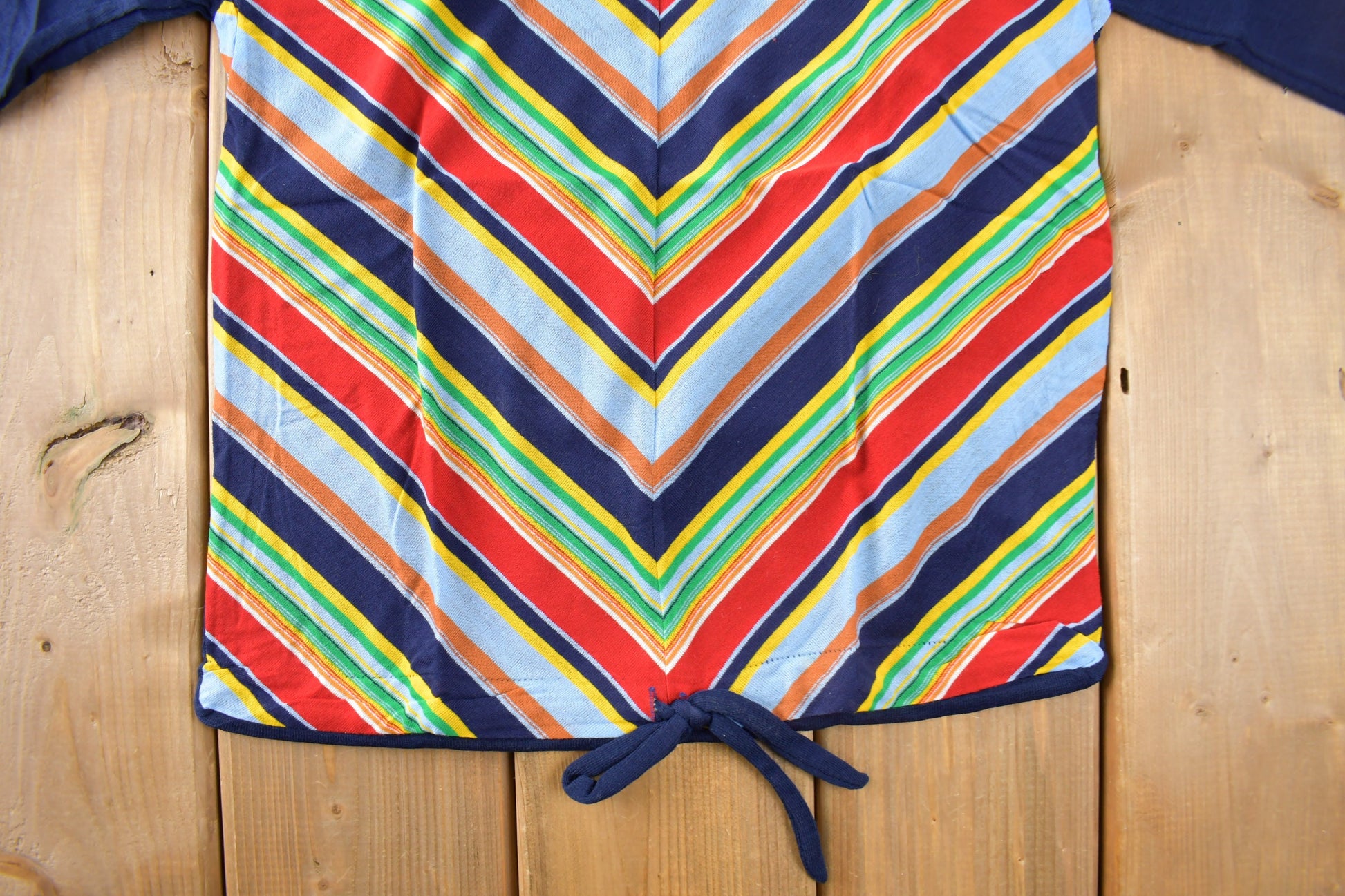 True Vintage 1960s Deadstock Helen Sue Long Sleeve Turtleneck Psychedelic Acyrlic Blouse Knit Sport Top