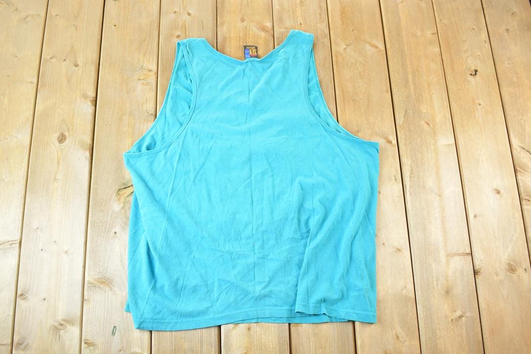 Vintage 1990s Dad To The Bone Souvenir Cartoon Comedy Tank To Men's L