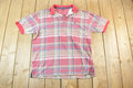 Vintage 1990s Nautica Red Plaid Button Up Shirt
