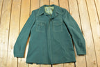Vintage 1970s Light Wool Green Dress Jacket
