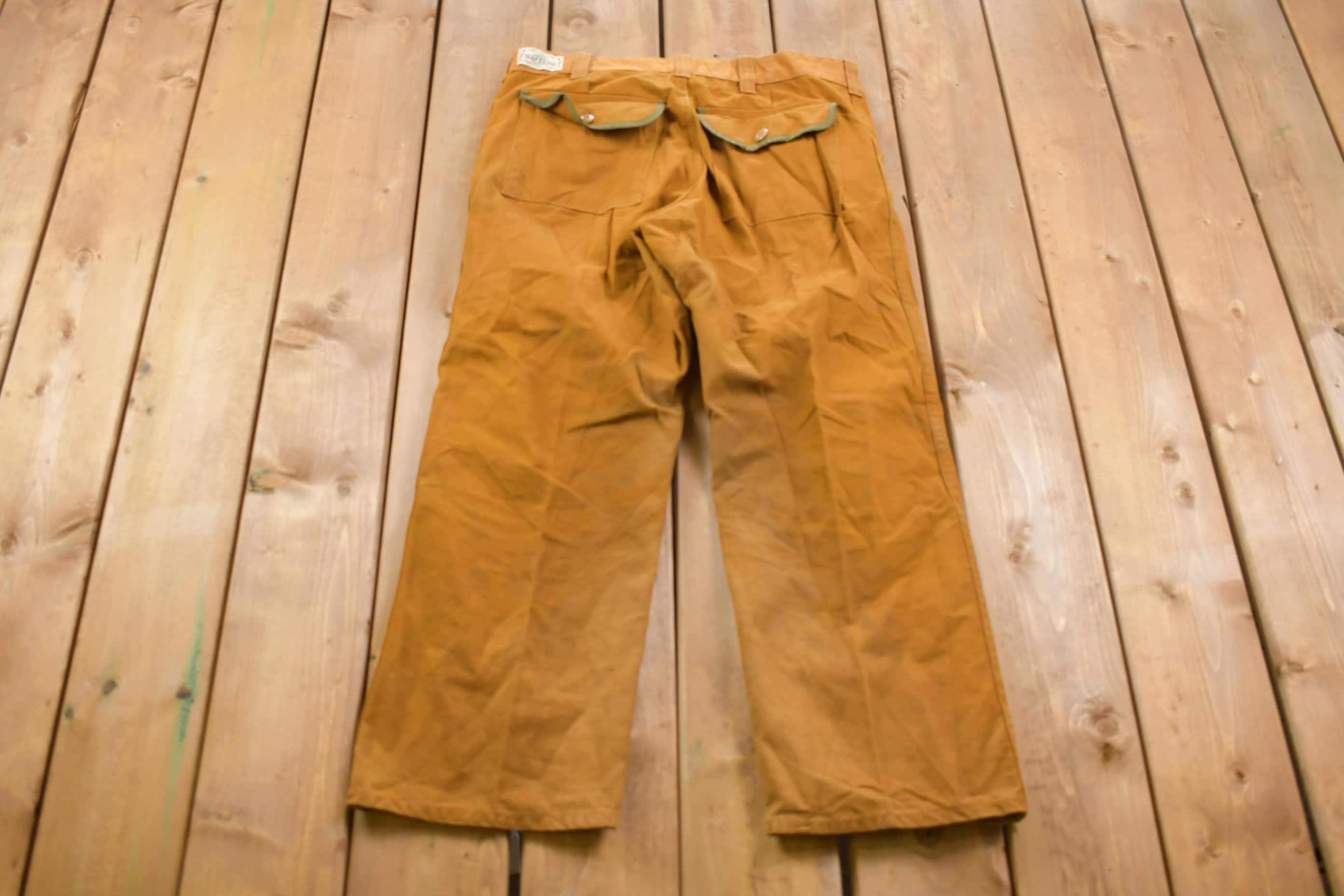 Vintage 1980s Saftbak Khaki Trousers