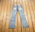 Vintage Y2K Miss Me Bedazzled Low Rise Jeans Size 26x31