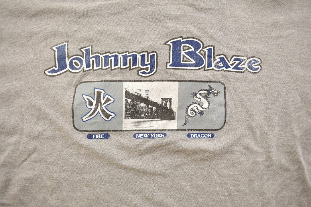 Vintage 1990s Johnny Blaze Graphic T Shirt