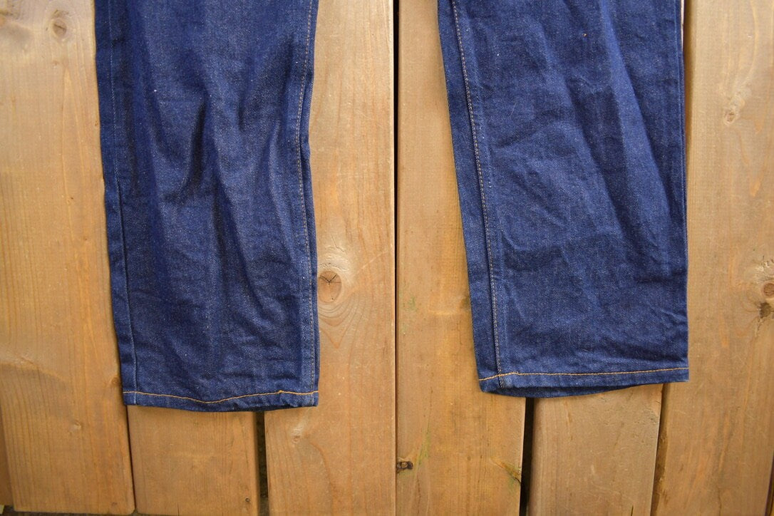 Vintage 1980s Levi's Orange Tab Jeans Size 38x32