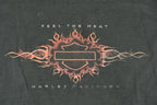 Vintage 1990s Harley Davidson Motorcycles Long Sleeve T-Shirt Men's 3XL