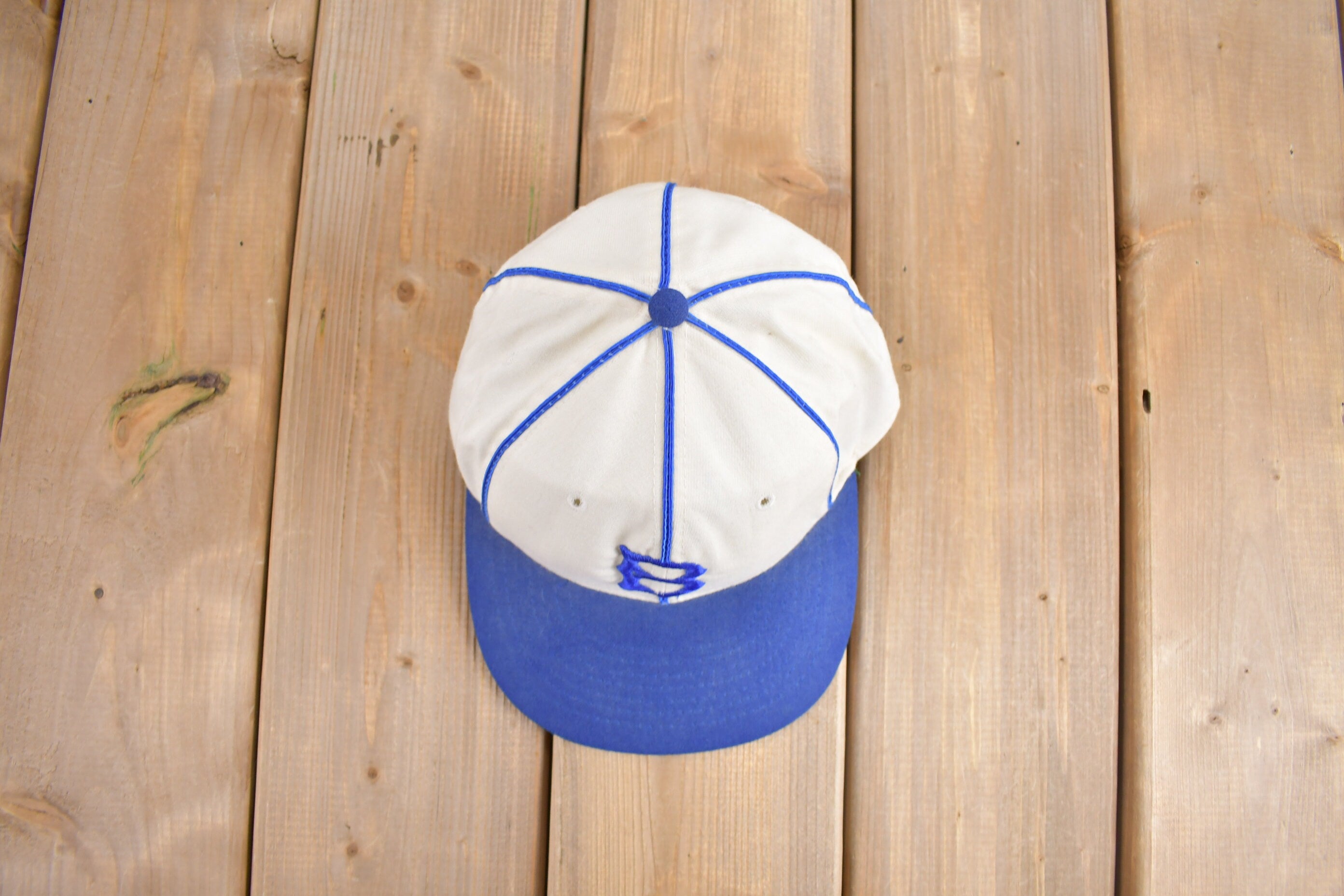 Vintage 1970s Brooklyn Dodgers MLB l Fitted Hat Size 7