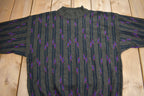 Vintage 1990s Gabrielle Knit Mockneck Sweater