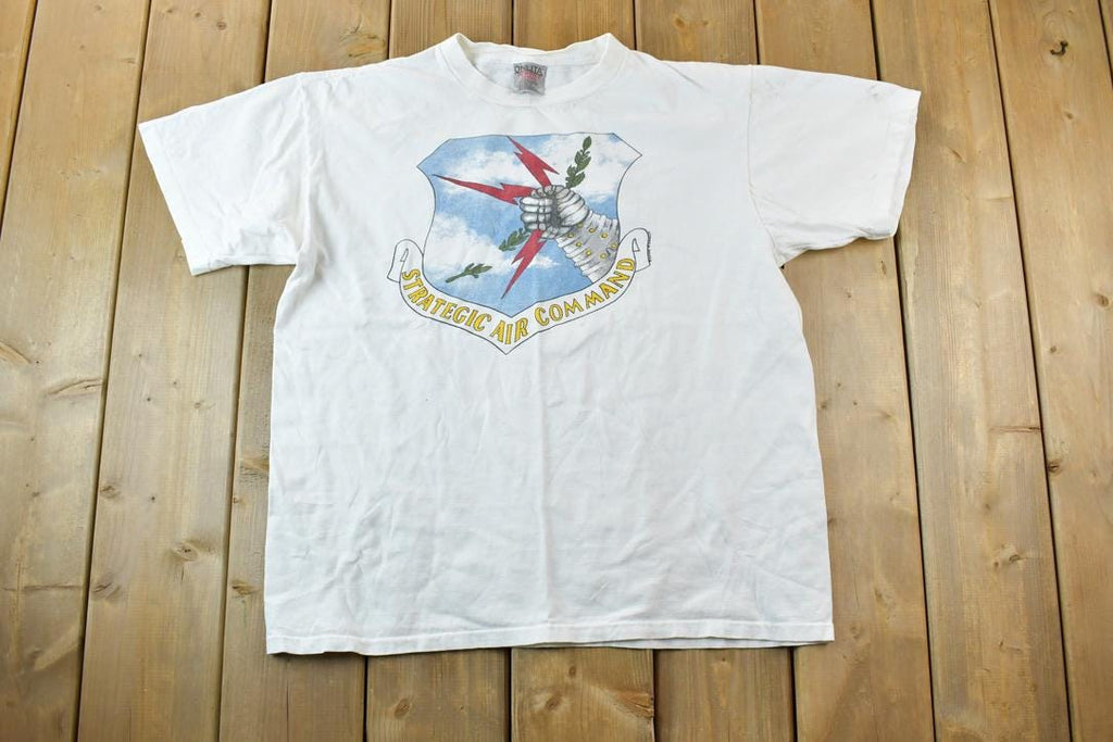 Vintage 1990s Strategic Air Command Souvenir T-Shirt