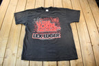 Vintage 1998 Lex Luger the Total Package NWO Graphic Wrestling T-shirt