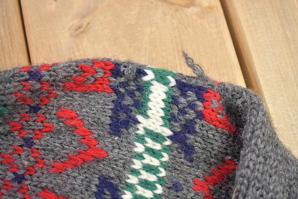 Vintage 1990s Allen Solly 100% Wool Knit Sweater