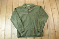 Vintage 1970s Bradfield Hippie Tie Up Collared Sweatshirt