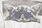 Vintage 1990s Cool Cat Double Collar Crewneck Sweatshirt Men's L Boxy