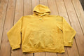 Vintage 1990s Distressed Nike Center Swoosh Hoodie  Middle Swoosh Hoodie  NikeMid Swoosh  grey tag  Vintage Nike Hoodie  Made In Canada