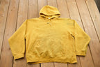 Vintage 1990s Distressed Nike Center Swoosh Hoodie  Middle Swoosh Hoodie  NikeMid Swoosh  grey tag  Vintage Nike Hoodie  Made In Canada