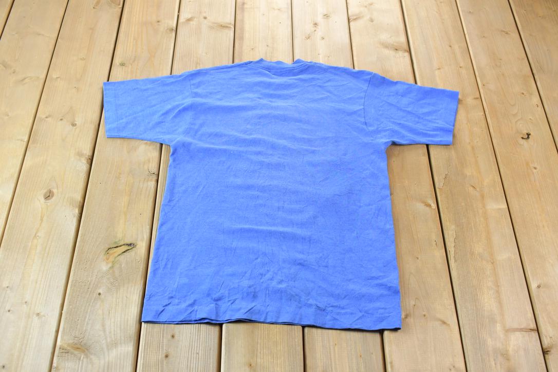 Vintage 1990s Carlton Bull Dogs Single Stitch Graphic Hockey T-Shirt Made In USA