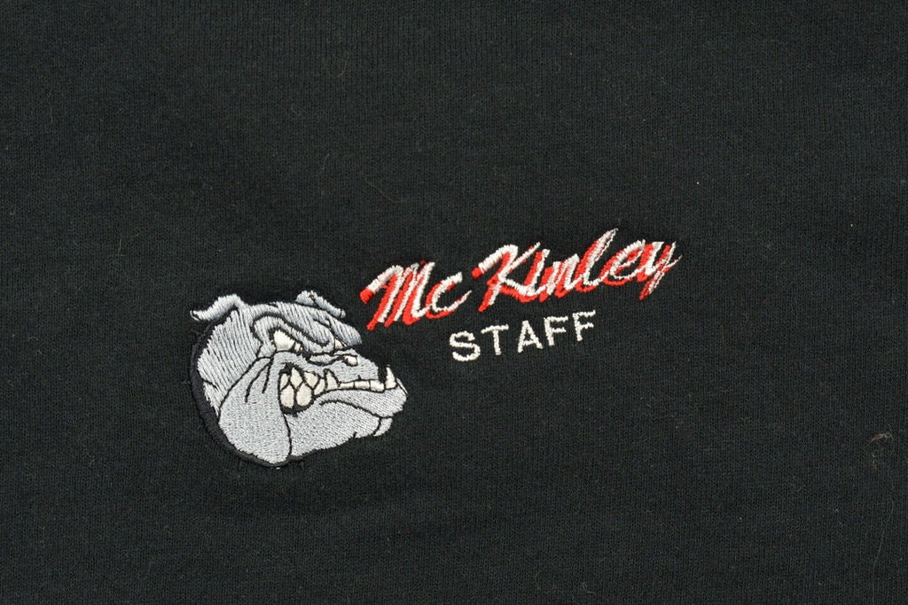 Vintage 1990s McKinley Staff Graphic Dog Crewneck Sweatshirt