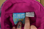 Vintage 1990s Climate Zone Neon Fleece Sweater