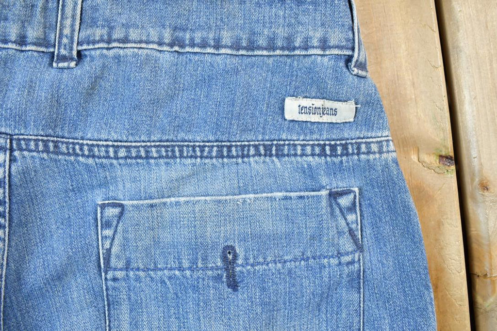 Vintage 1990s Tension Jeans Denim Size 36 x 30 Made In Canada