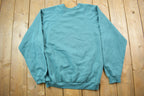 Vintage 1990s Blank Teal