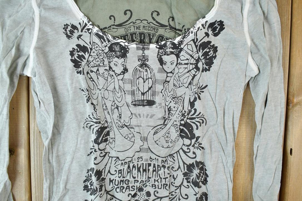 Women Vintage Vigoss Y2K Hooded T-Shirt