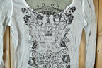 Women Vintage Vigoss Y2K Hooded T-Shirt