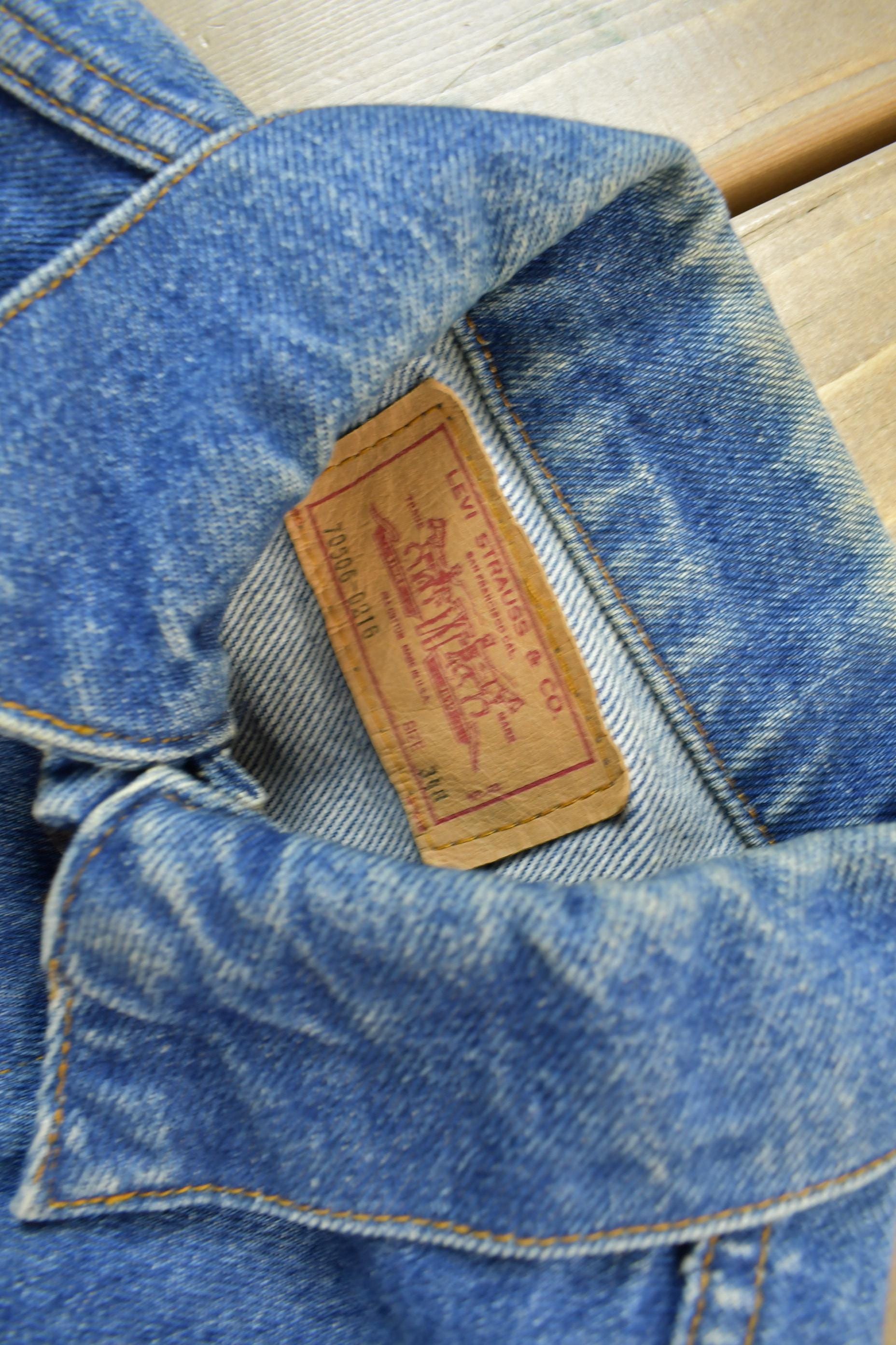 Vintage 1970s Levi's Type 3 Denim Jacket