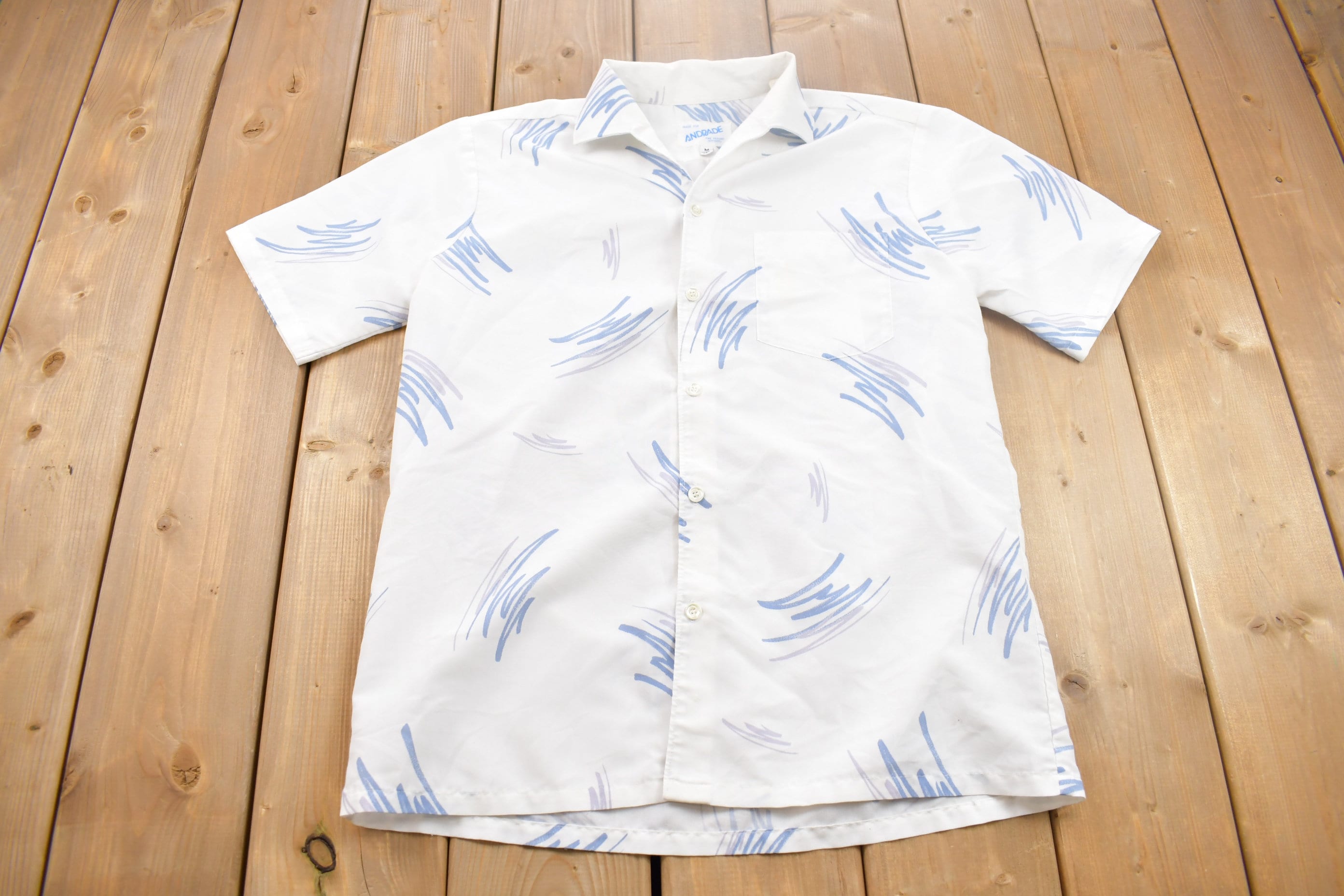 Vintage 1990s Andrade Casual Button Up Shirt