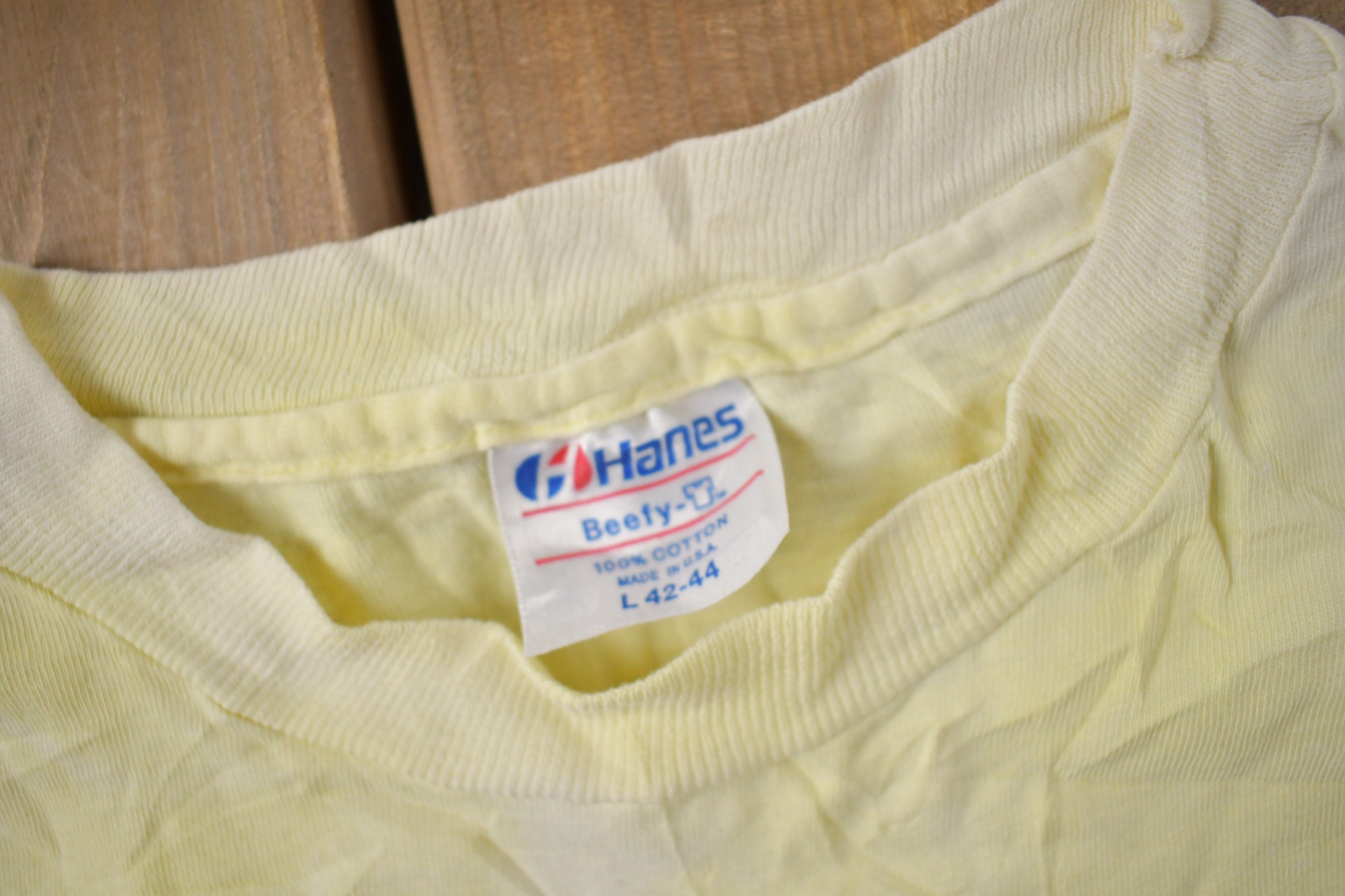 Vintage 1982 Hawaiian Tropic Graphic Pocket T Shirt