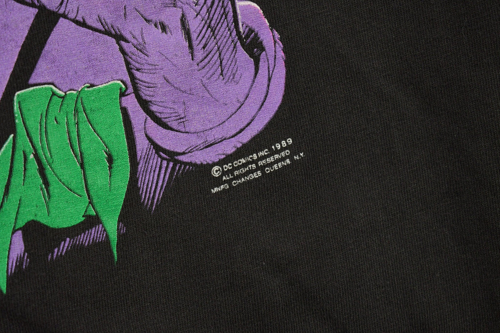 Vintage 1989 Joker DC Comics Batman Promo T-Shirt