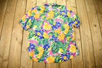 Vintage 1970s Jessie Floral Button Up Shirt